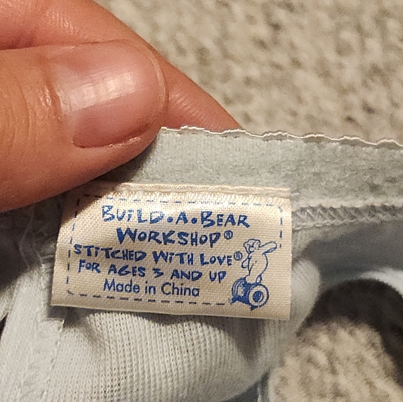 Build-A-Bear Workshop BABW Blue Underwear Under-bear *FOR STUFFED ANIMAL* - Picture 8 of 10